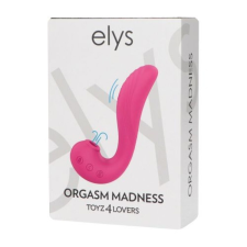 Elys Orgasm Madness vibrátor/pulázor, léghullámos csiklóizgatóval vibrátorok