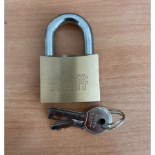 Elzett LAKAT 50MM SÁRGARÉZ +3 KULCS lakat