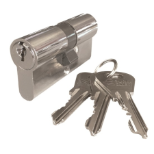 Elzett zárbetét  XT  40/55mm 3 kulcs nikkel fogó