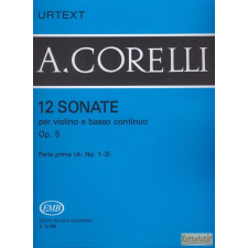 EMB 12 Soanate per violino e basso continuo Op. 5 No. 1-3 művészet