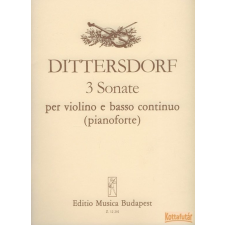 EMB 3 Sonate per violino e basso continuo (pianoforte) művészet