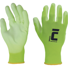  EMBERIZA kesztyű HV sárga 6