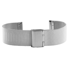  EmBexy fém óraszíj WD003, 22 mm, ezüst okosóra kellék