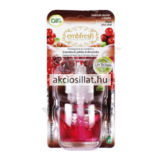 Embfresh Air+ Elektromos illatosító utántöltő Pomegrante & Cranberry 19ml illatosító, légfrissítő
