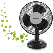 Emerio Tisch-Ventilator,23cm,2 Geschw.,3 Blätter, schwarz (FN-114201.1) ventilátor