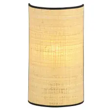 Emibig ASTON K1 RATTAN 1149/K1 falilámpa lámpabúra sok fényt biztosít világítás