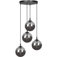 Emibig modern függeszték cosmo fekete grafit emi712/4prem világítás