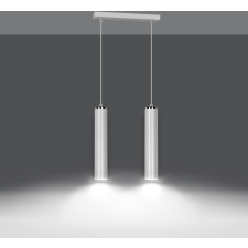 Emibig modern függeszték luna fehér króm emi955/2 világítás