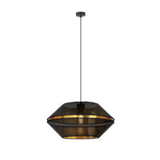 Emibig modern függeszték malia fekete arany emi1185/1 világítás