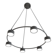 Emibig modern függeszték starlit fekete emi1372/6 világítás