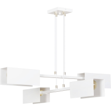 Emibig modern függeszték tolos fehér arany emi634/4 világítás
