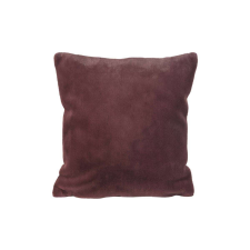  Emilio szőrme hatású párnahuzat Burgundi vörös 45x45 cm lakástextília