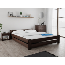  Emily ágy 140x200 cm, diófa Ágyrács: Lamellás ágyráccsal, Matrac: matrac nélkül ágy és ágykellék