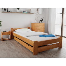  Emily ágy 80x200 cm, égerfa Ágyrács: Ágyrács nélkül, Matrac: matrac nélkül ágy és ágykellék