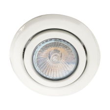 Emithor Elegant fehér-átlátszó beépíthető lámpa (EMI-48619) GU10 1 izzós IP20 világítás