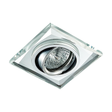 Emithor Elegant króm-átlátszó beépíthető lámpa (EMI-71052) GU10 1 izzós IP20 világítás