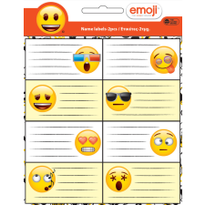 Emoji füzetcímke 16 db-os információs címke
