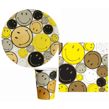 Emoji Smiley Originals party szett 32 db-os party kellék