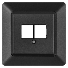 Emos A6004.9 ADAT-CSATLAKOZÓALJZAT BURKOLAT 2×RJ45 villanyszerelés