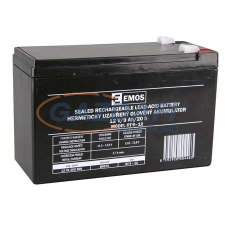 EMOS B9675 AKKUMULÁTOR 12V 9AH FAST.6,3 MM villanyszerelés