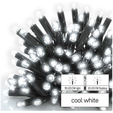 Emos D2AC03 Profi LED sorolható füzér villogó 10 m kültéri és beltéri hideg fehér karácsonyfa izzósor
