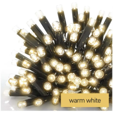 Emos D2AW03 Profi LED sorolható füzér fekete 10 m kültéri és beltéri meleg fehér karácsonyfa izzósor