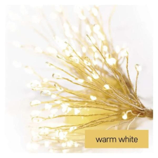 Emos D3AW08 2,35 m beltéri meleg fehér időzítős fürtök nano LED fényfüzér karácsonyfa izzósor