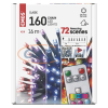 Emos D4AA04 LED karácsonyi fényfüzér, 16 m, kültéri és beltéri, RGB, távirányító, programok, időzítő, 18 W, 230 V AC, IP44