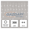 Emos D4CC02 LED karácsonyi jégcsapok, 5 m, kültéri és beltéri, hideg fehér, távirányító, progr, időzítő, 6 W, 230 V AC, IP44