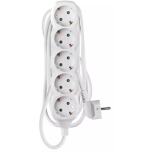Emos elosztó 5 aljzat 3m fehér (P0523R) (P0523R) hosszabbító, elosztó
