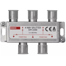 Emos Emos EM2344 4-es F csatlakozós antenna elosztó kábel és adapter