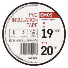 Emos F61927 SZALAG PVC 19/20 BARNA villanyszerelés
