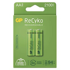 Emos GP ReCyko NiMH - tölthető AA ceruza elem, 2100 mAh (2 db) tölthető elem