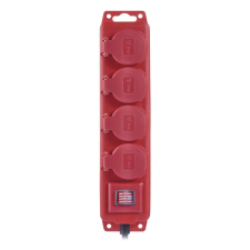 Emos Kábel hosszabbító emos 4 aljzat 10m kapcsolóval ip44 1922341000 kábel és adapter
