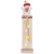 Emos LED dekoráció - fa, hóember, 46cm, 2x AA, beltéri, meleg fehér, időzítő