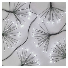 Emos LED fényfüzér – fürtök, nano, 2,35 m, beltéri, hideg fehér, időzítő karácsonyfa izzósor