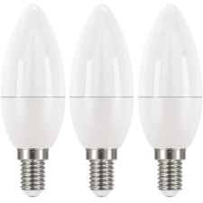 Emos LED izzó Classic candle 6W E14, meleg fehér izzó