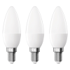 Emos led izzó gyertya forma E14 4,2w 3 db