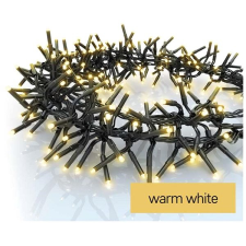 Emos LED karácsonyi fényfüzér – süni, 7,2 m, kültéri és beltéri, meleg fehér, programok kültéri izzósor