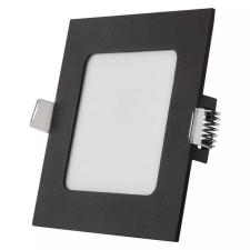 Emos LED süllyesztett lámpatest NEXXO, négyzet, fekete, 18W, CCT világítás