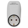 Emos P0072 fehér USB-s aljzat elágazó