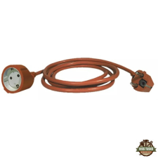 Emos P01225R 25 méter 3x1,5mm2 narancs hosszabbító villanyszerelés