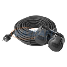 Emos P0704 HOSSZABBÍTÓ 2ALJ. 25M 1,5MM G. hosszabbító, elosztó