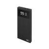 Emos Powerbank BetaQ 10, 10000mAh, 37Wh, USB-A/USB-C, LED kijelző, fekete (B0531B)