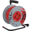 Emos PVC Kábel dobon kapcsolóval - 4 aljzat, 25 m, 1,5 mm2