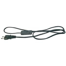 Emos S09272 Flexo 2 méter 2x0,75mm2 fekete szerelhető kapcsolós kábel (EMOS_S09272) kábel és adapter