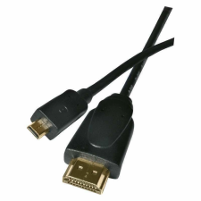 Emos SD1201 micro HDMI apa - HDMI apa Kábel 1.5m - Fekete kábel és adapter