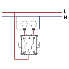 Emos soros kapcsoló fehér (A6100.1) villanyszerelés