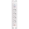 Emos túlfeszültségvédő SCHUKO 900J - 4 aljzat, 2m, fehér