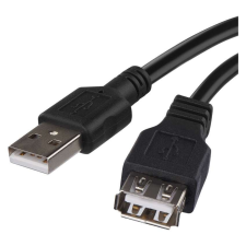 Emos USB kábel 2.0 A – A/F csatlakozó 2m kábel és adapter
